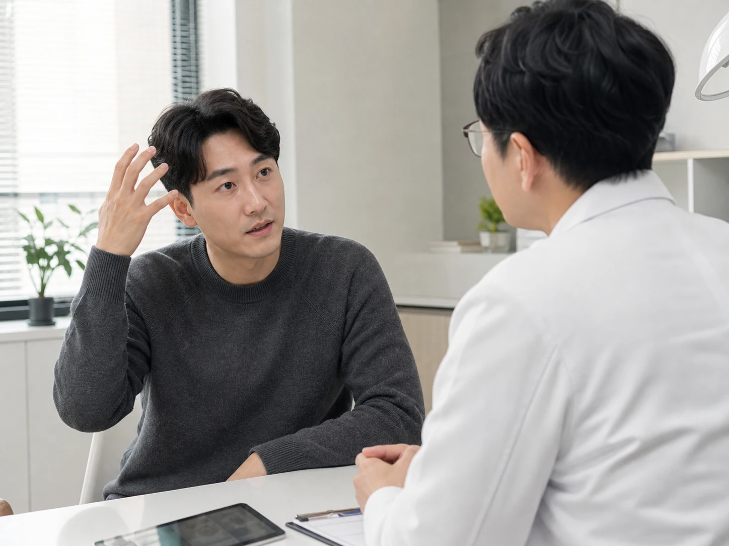 의정부 탈모검사 기관 유형과 상담 범위 비교 장면